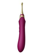 ZALO - Clitoris Pinpoint Vibrator Bess met extra opzetstukken - robijn rood