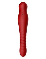 ZALO - King Stotende Vibrator met powerthrust technologie - rood