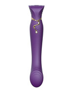 ZALO - Queen PulseWave vibrator - Amethyst paars