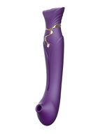 ZALO - Queen PulseWave vibrator - Amethyst paars
