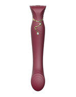 ZALO - Queen PulseWave vibrator - wijnrood