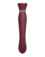ZALO - Queen PulseWave vibrator - wijnrood