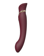 ZALO - Queen PulseWave vibrator - wijnrood