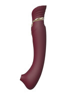 ZALO - Queen PulseWave vibrator - wijnrood