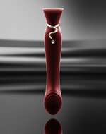 ZALO - Queen PulseWave vibrator - wijnrood