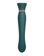 ZALO - Queen PulseWave vibrator - smaragd groen