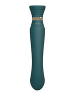 ZALO - Queen PulseWave vibrator - smaragd groen