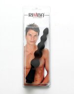 Rimba - Intiem Douche - Siliconen - Met 5 kogels - Voor op Doucheslang - Zwart