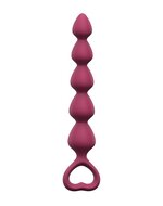 Love to Love - Bing Bang - Anaal Ketting Met Hartvormig Handvat - Roze - Maat M