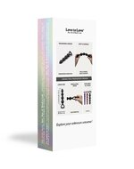 Love to Love - Bing Bang - Anaal Ketting Met Hartvormig Handvat - Zwart - Maat L