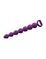 Love to Love - Bing Bang - Anaal Ketting Met Hartvormig Handvat - Paars - Maat S
