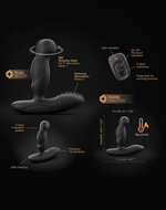 Dorcel - P-Swing - Prostaat Vibrator - Met Afstandsbediening - Zwart