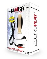 Rimba Electro Sex - Siliconen Dildo Plug Klein bi-polair 80 mm