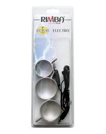 Rimba Electro Sex - Aluminium Cock Ringen Set uni-polair - 3 Stuks