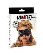 Rimba - Open oogmasker Van Leer Met siernieten