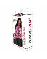 Rimba - Zacht Japans Bondagetouw - Zwart - 3 meter