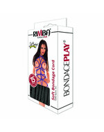 Rimba - Zacht Japans Bondagetouw - Zwart - 15 meter