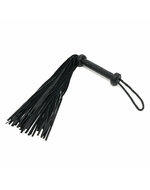 Rimba - Gevlochten Zweep - Flogger - Zwart