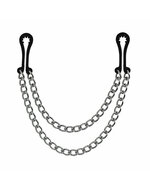Rimba - Tepelklemmen - Plastic Getand - Met dubbele Ketting