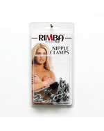 Rimba - Verstelbare Tepelklemmen Met Ketting - Large