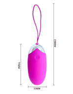 Pretty Love - Berger - Oplaadbaar Vibrerend Eitje Met Afstandsbediening