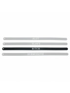 Rimba - Halsband - Collar Met Tekst BITCH - Siliconen