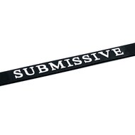 Rimba - Halsband - Collar Met Tekst - Submissive - Verstelbaar - Siliconen