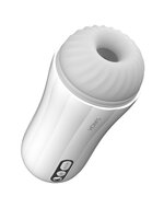 Svakom - Masturbator ROBIN met LED display en booster stand - wit