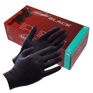 Black Ninja - Latex Wegwerphandschoenen - 100 stuks - maat S