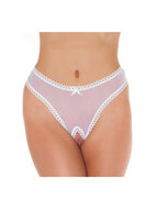 Amorable - Slipje met open kruis - wit
