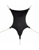 Rimba - Sling/sex hangmat Met 4 d-ringen Van tuigleder