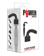 POWER - Opzetstuk Wand Vibrator G-spot Pleaser - zwart