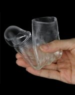Lovetoy - Flawless - Transparante Penis Sleeve - 15.5 cm
