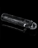 Lovetoy - Flawless - Transparante Penis Sleeve - 19 cm