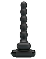 Pretty Love - Penis Vibrerende Cockring Met Buttplug Hercules - Zwart
