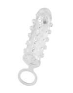 Dorcel - Mr. Orgasm Elastische Penis Sleeve Met Noppen - Transparant