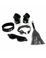 Rimba - Soft Bondage Beginners Set - 6-delig - Zwart