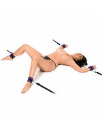 Rimba - Soft Bondage Onder het bed of matras soft Bondage Boeien set