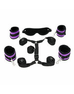 Rimba - Soft Bondage Onder het bed of matras soft Bondage Boeien set