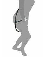 Rimba - Bondage Ring - Restraint Ring Met Leren Boeien En Hangslot