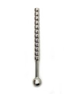 Rimba - Geribbelde Holle Urethral - Plasbuig Plug diameter  10 mm
