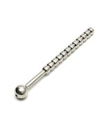 Rimba - Geribbelde Holle Urethral - Plasbuig Plug diameter  10 mm