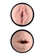 Lovetoy - Training Master - Dubbele Masturbator - Mouth & Pussy