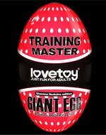 Lovetoy - Giant Egg - Masturbator Ei - Rood