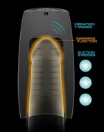 Man.Wand Pump One Masturbator - Zwart