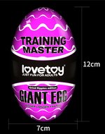 Lovetoy - Giant Egg - Masturbator Ei - Paars