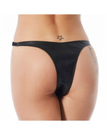 Rimba - Leren Slip Met Open Kruis Versierd Met nieten.