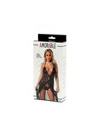 Amorable - Kanten jurk Open voorkant Met String