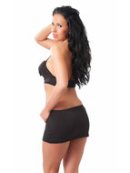 Amorable - Fetish Setje Met Strass Versiering - Zwart