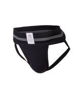 BIKE Jockstrap heren string - tailleband 3 inch - zwart